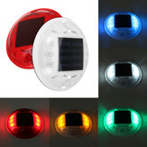 Kolorowy zewnętrzny 4-LED-owy zasilany energią słoneczną lampa drogowa do oświetlenia chodników
