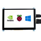 Wareshare® 5 pouces VGA HDMI Affichage haute définition Prise en charge d'écran tactile capacitif pour NVIDIA Jetson Nano Raspberry Pi