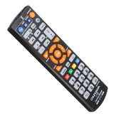 Controle remoto universal de aprendizagem CHUNGHOP L336 com função de aprendizagem para TV, CBL, DVD, SAT