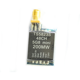 TS5823S Micro VTX 5.8G 200mW 48CH Mini FPV Transmitter SMA RP-SMA for RC Drone