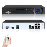 Hiseeu H.265 H.264 4CH 8CH 48V POE IP Camera NVR 4K Network Video Recorder P2P ONVIF 4K CCTV System