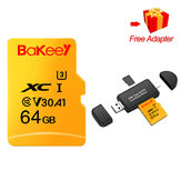 [Free Card Reader] Bakeey 64GB Memory Card SDHC Card with Card Adapter for Smartphone Tablet Switch Speaker Drone Car DVR GPS Camera