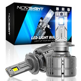 NOVSIGHT A500-N60 2PCS 40000LM/Coppia di lampadine LED per fari auto Kit luce bianca impermeabile IP68 fascio alto/basso 6500K
