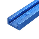 Drillpro Blau Oxidation 100-1220mm T-Nutenschlitz Miterleisten-Jig T-Schraubfixierung Nut 19x9.5mm für Tischsäge, Frästisch, Holzbearbeitungswerkzeug