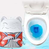 Nettoyant automatique pour cuvette de toilette Magic Flush, nettoyant en bouteille pour toilettes, système de nettoyage en mousse pour réservoir de toilette, désodorisant à bulles bleues pour la salle de bain