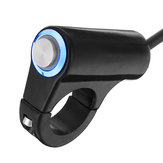 LED-Scheinwerferschalter mit Selbstverriegelung für Motorradlenker mit 22 mm oder 7/8 Zoll Durchmesser bei Motorrad oder Roller.