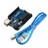 2 τεμ UNO R3 ATmega16U2 AVR USB Δημιουργία κύριας πίνακα Geekcreit για Arduino - προϊόντα που λειτουργούν με τα επίσημα πίνακες για Arduino