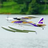 FMS SUPER EZ V4 1220MM Wingspan EPO Trainer Beginner RC Airplane PNP con galleggianti e sistema di controllo del volo riflesso
