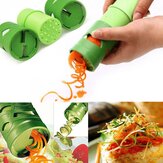 Cortador de verduras y frutas Honana Multi-función Cucumber Turning Slicer