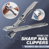 Portatile Ultra Sharp Chiodo Clipper In Acciaio Inox Ampia Apertura Della Mascella Anti Splash Unghie Cutter Manicure Strumenti Chiodo Trimmer