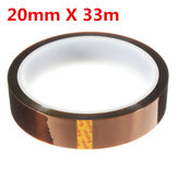 20 mm 33 m hochtemperaturbeständiges Polyimid-Gold-Schutzband