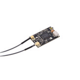 Receptor Mini AGFRC MRFS01 2.4G FASST compatible con salida SBUS RSSI para Mini Drone de carreras FPV