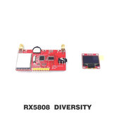 GE-FPV RX5808 Pro Diversity Receiver 5.8Ghz 40CH DIY FPV RX Module with OLED Display For Fatshark Goggles