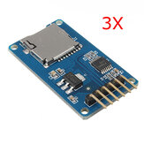 3 قطعة مايكرو SD TF بطاقة وحدة حماية الذاكرة SPI Micro SD محول