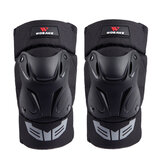 Protège-genoux de moto universels de 14,2 à 19,7 pouces, couleur noir