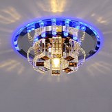 3W Modern LED Crystal Ceiling Light Pendant Lamp Fixture Chandelier Home Decor