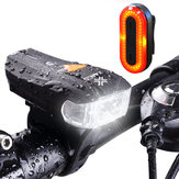 XANES SFL-01 600LM XPG + 2 LED Bisiklet Akıllı Sensör Bisiklet Ön Işık STL03 100LM IPX8 Bisiklet Arka Işık