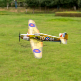 Dancing Wings Hobby E28 Hurricane MK.1 420mm Wingspan PP Magic Board Micro Warbird RC Airplane KIT/ PNP with FrSky D16/DSMX/2 Receiver