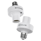 BlitzWolf® BW-LT30 E27 WIFI Support de lampe intelligent Commande vocale Adaptateur de base Socket Fonctionne avec Alexa Google Assistant AC110-230V