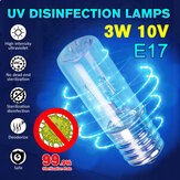 3W10V UV UV-Licht Keimtötende Sterilisatorlampe UVC Ozondesinfektionslicht