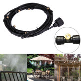 6m Outdoor Cool Patio Misting System Lüfter Kühler Wassernebel Gartenhaus Sprayer Heiß
