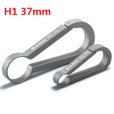 BANG TI H1 37mm Titanium Quick Release Sleutelhanger Riemlus Haak Sleutel Clip