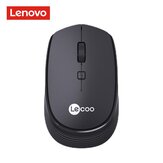 Lenovo WS202 Black Cute Wireless Mouse for Laptop Office and Household Use Ergonomic Vertical Mouses Gaming Room Accessories