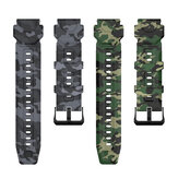 20mm Camouflage Silicone Watch Band Strap Replacement for KOSPET TANK M1