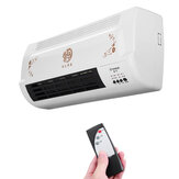 220V Electric Wall Mounted Heater Bathroom Heating Air Conditionin with Remote Controller
