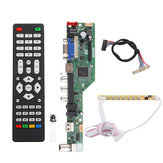 T.SK105A.03 Univerzális LCD LED TV vezérlővezérlő panel TV/PC/VGA/HDMI/USB+7 Billentyű + 1ch 6bit 30 LVDS Kábel