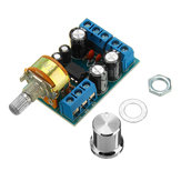 Módulo amplificador de audio estéreo de 1Wx2 canales duales TDA2822M con control de volumen