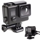 Fekete védőburkolat-burkolat USB-video port oldala nyitva a GoPro Hero 4 3 Plus számára