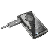 HOCO E66 Transparenter kabelloser Bluetooth 3,5mm AUX Audio-Stereo-Musik-Heimwagenempfänger-Adapter