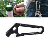 Multifunktionale Werkzeuge für das Überleben im Freien, einschließlich eines taktischen Schlüsselanhängers mit Schnalle
