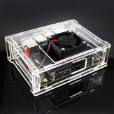 Acrylgehäuse mit Kühllüfter für das NVIDIA Jetson Nano Developer-Modul-Kit Shell-Enclosure-Kühler