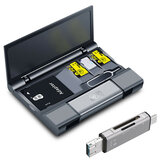 Cartão de grande capacidade Kawau Caixa + leitor de cartão micro USB tipo c USB 3.0 + chave de pino de ejeção para tablet de celular
