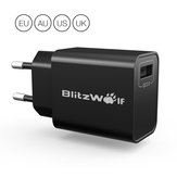 BlitzWolf® BW-S9 18W Φορτιστής USB EU US UK AU Adapter με Power3S Tech