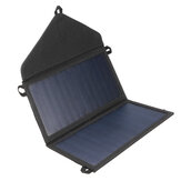 لوحة شمسية قابلة للطي 20 وات محمولة 5V 2A USB البطارية شاحن القوة Bank Fpr تخييم التنزه السفر