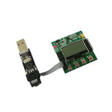 Programador USB para controlador de voo KK2 versão 2.1.5 com placa de controle de voo LCD, para drones de corrida FPV