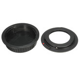 M42 Screw Lens for Canon EOS EF Mount Adapter Black 5D II III 6D 7D 70D 100D with Cap