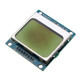 Módulo de exibição de tela LCD 5110 compatível com LCD 3310, compatível com SPI, 3 peças