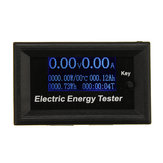 DC120V 20A LCD compteurs de courant voltmètre numérique ampèremètre tension ampèremètre wattmètre volt indicateur de testeur de capacité