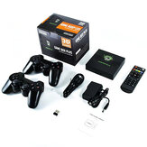 Powkiddy Q6 2.4G Kablosuz Oyun Kontrol Cihazı 4K HD TV Konsolu Oyun Kolu Taşınabilir Retro El Tipi Aile Video Oyun Oyuncuları Kutusu