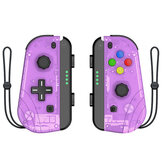 Gamepad inalámbrico y colorido con Bluetooth para la consola de juegos Nintendo Switch. Controlador de juegos con función de despertador.