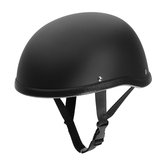 Мотоциклетный шлем винтажной половины лица матовый черный