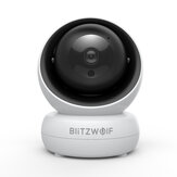 BlitzWolf® BW-SHC2 Tuya 1080P Câmera de segurança doméstica inteligente H.265 350 ° PTZ IR Detecção noturna de movimento humano Áudio bidirecional APP Controle Remoto Monitor de segurança WIFI