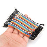 200pcs 10cm Male To Male Jumper Cable Dupont Wire For