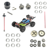 Wltoys 144001 Upgrade Metal Parts Differential/Central Drive Shaft/Gear/Steering Cup Bearing