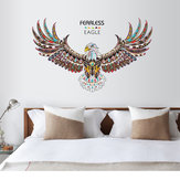 Fearless Eagle Tiere Wandaufkleber Wohnzimmer Schlafzimmer Wandkunst Aufkleber DIY Wandmalereien Vinyl Aufkleber