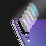 2 pezzi di proteggi lente della fotocamera in vetro temperato resistente all'esplosione per la fotocamera posteriore del telefono per Huawei P20